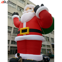 Père Noël gonflable géant de 33 pieds pour la décoration de Noël