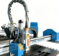 Machine de découpe laser à fibre CNC portable, automatique, haute précision, pour acier, métal, acier inoxydable, 3000W