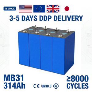 EU 재고 6개 창고 폴란드 독일 창고 LiFePO4 314Ah 280Ah 배터리 A급 8000+ 사이클 3.2V DIY 태양광 에너지 저장용 - Product Image 3
