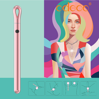 Odeco MINI Vibrateur en silicone rechargeable par USB à 7 vitesses, masseur vaginal et collier sex-toy pour femmes