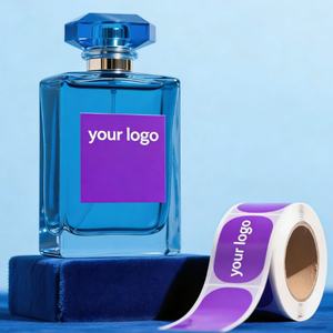 Etiqueta de Perfume con Estampado Dorado y Logotipo Personalizado, Tamaño Personalizado de Lujo, Resistente al Agua, Ecológica, Laminación Permanente - Product Image 3