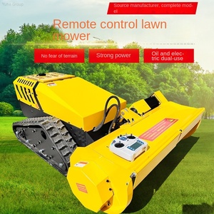 Tondeuse à gazon à chenilles tout terrain à moteur diesel, tondeuse à gazon à télécommande entièrement automatique - Product Image 3