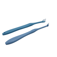 Consommables dentaires multi-usages en plastique PP+nylon 9g, nouveau style, double usage, nettoyage interdentaire, hygiène buccale, orthodontie