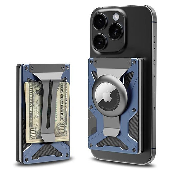 Dark Blue with Air-Tag Clip