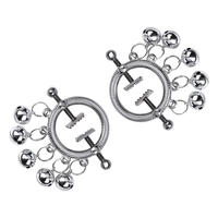 Chaînes de mamelon bijoux diamant avec tour de cou Faux mamelon Piercing anneaux cristal balancent mamelon nœud coulant pince de poitrine Clitoris pince