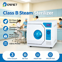Stérilisateur à vapeur pour équipement vétérinaire EUR VET, autoclave vétérinaire pour hôpital vétérinaire avec technologie européenne de classe B