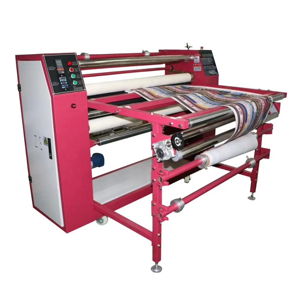 Small business roll yoga mat roll to roll rotary heat press printing machine for sale