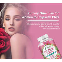 Soulagement du syndrome prémenstruel Gummies pour le syndrome prémenstruel Gommes vitaminées pour l'équilibre hormonal PMS pour les femmes