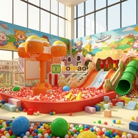 Aoleao Aire de jeux intérieure personnalisée pour villa, piscine à balles, toboggan en spirale, structure d'escalade pour enfants, jeux souples certifiés CE TUV CPC