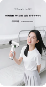 Fournisseur OEM, sèche-cheveux électrique haute vitesse 30 000 tr/min, contrôle intelligent de la température, sèche-cheveux portable - Product Image 6