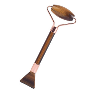 Authentique Jaspe Rouge Massage Du Visage à Double Tête avec <span class=keywords><strong>Gua</strong></span> <span class=keywords><strong>Sha</strong></span> Conseil <span class=keywords><strong>Jade</strong></span> Rouleau pour <span class=keywords><strong>le</strong></span> visage - Product Image 4