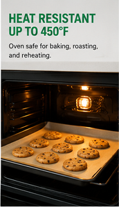 <b>Silicone</b> <b>Baking</b> Paper 200 Sheets Non-Stick Rectangle Cake Tools Mat Oven Safe Waterproof Oilproof Heat Resistant Up To 450F - Product Image 4