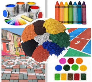 ผงสีเหล็กออกไซด์เกรดเครื่องสำอาง ผงสีเหล็กออกไซด์ Fe2o3 สีชมพู แดง เขียว เหลือง น้ำเงิน - Product Image 6