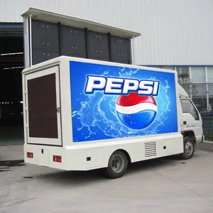 Doppelseitige P6 P8 P10 Mobile Trailer LED Van Billboard Bildschirm Außenwerbung LKW LED-Anzeige