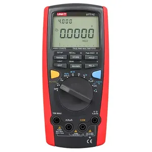 UNI-T UT71C AC 1000V 10A เครื่องทดสอบความต้านทานและความจุแบบสมาร์ท ทรูอาร์เอ็มเอส พร้อมพอร์ต USB - Product Image 1