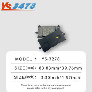 FA679 Pièces et accessoires de moto Plaquette de frein pour <span class=keywords><strong>HONDA</strong></span> CB <span class=keywords><strong>125</strong></span> R 300 CBR 650 RA 2AC <span class=keywords><strong>ADV</strong></span> 750 H <span class=keywords><strong>ADV</strong></span> <span class=keywords><strong>X</strong></span> DCT CRF1000 LAG - Product Image 2