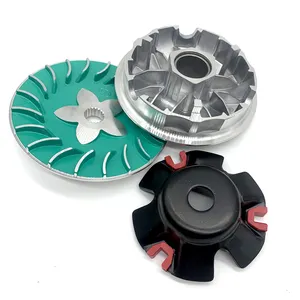 Gy6 125 150 Kit Variator Modifikasi Jet dengan Roller Weight Drive Pulley untuk Gy6 125 150 Cc Scooter Variator Set