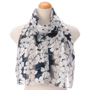 2026 new spring <b>and</b> summer headscarf scarf fashion flower scarf high-quality beach shawl - Product Image 1