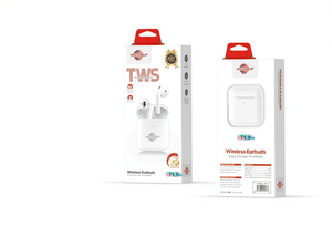Auricolari wireless Wisdomup Tws Ts3 con custodia di ricarica per dispositivi mobili - Product Image 1