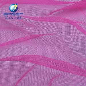 Penjualan Panas Pemasok Terpercaya Bra Terbaru Berwarna Lembut Nyaman Gaun Pengantin Murah Kain Tulle Polos - Product Image 4