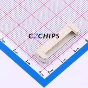 ZX-HY2.0-12PWT Wire-to-Board Pin Header SMD,P=2mm,Horizontal Mount Connector 1x12P 2mm Horizontal Mount HY - Product Image 1