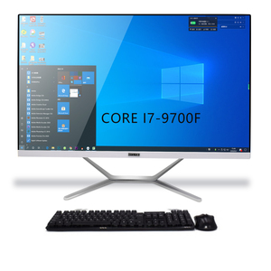 27 "inci semua dalam satu komputer Inti I7 Aio Geforce Gaming Pc Set di 27 Zoll Desktop industri Pc tanpa kipas kartu grafis vidia