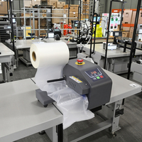 Machine automatique de fabrication de film à coussin d'air, machine à coussin d'air à bulles d'air, rouleau de film LA300, machine à coussin d'air sans courroie pour matériaux d'emballage
