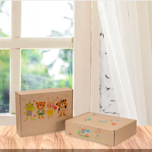 2026 Natural Wood Color <b>Packing</b> <b>Boxes</b> Triple Layer Hard Corrugated <b>Cardboard</b> Small Mailer <b>Boxes</b> <b>Packing</b> Box Gift <b>Packing</b> - Product Image 3