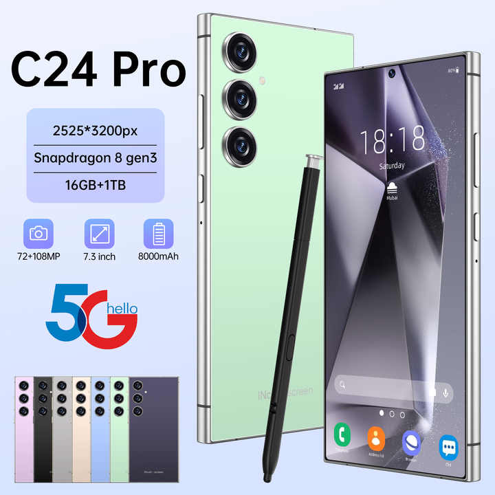 OEM Manufacturer 2025 Galaxy S25 Ultra C24 Pro 5G Smartphone Dual SIM ...
