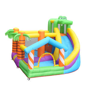 Château <span class=keywords><strong>Gonflable</strong></span>, Trampoline <span class=keywords><strong>d</strong></span>'Extérieur Géant avec Toboggan (Jouets), <span class=keywords><strong>Vente</strong></span> Directe Usine, Château Ludique - Product Image 3
