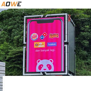 P6 P8 P10กลางแจ้งด้านหน้าการบำรุงรักษาโฆษณาอิเล็กทรอนิกส์ Fanless LED ป้ายคณะกรรมการเงียบ IP68ดิจิตอลเมทริกซ์หน้าจอแสดงผล - Product Image 3