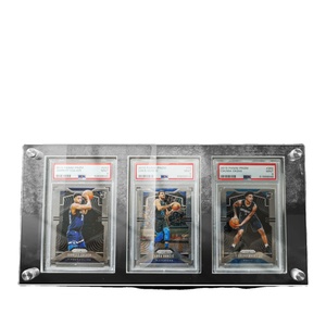 Wholesale Custom 3 Slots Acrylic Graded Trading <b>Card</b> Slab Display Frame - Product Image 4