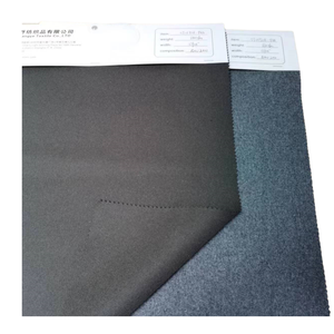 Telas mezcladas de lana pieza de nailon de lana teñida color clásico peso pesado cálido suave tela de abrigo de doble cara - Product Image 4