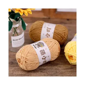 2024 Best Value Handmade 100% Polyester Yarn Doll Pendant Thread Matte Chenille Wool Cluster Knitting Style