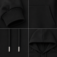 Ensemble de survêtement tendance 2 pièces pour femme, avec sweat à capuche à cordon de serrage et poche kangourou