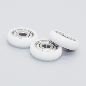 Ruedas Guía de Plástico con Recubrimiento de POM en Forma de Arco, Rodillos para Puertas y Ventanas, Poleas y Rodamientos, Venta al Por Mayor Directa de Fábrica - Product Image 4