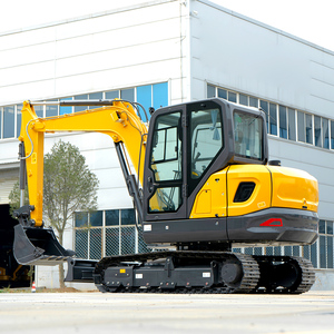 Mini-excavatrice à chenilles de 6 tonnes à haute efficacité, moteur homologué EPA CE, pour travaux de terrassement et de construction - Product Image 1