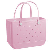 Op maat gemaakte groothandel draagbare nieuwe design tote duurzame DIY meisjes reistassen handtassen EVA tote strandtas