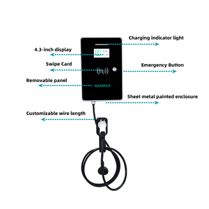 Chargeur AC EV <span class=keywords><strong>7KW</strong></span> avec prise Type2 <span class=keywords><strong>Wallbox</strong></span> OCPP1.6J RFID et connectivité de plate-forme intelligente - Product Image 6