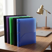 Meilleure dossier de présentation A4 en PP, porte-documents en plastique, organiseur de documents de projet