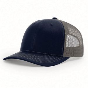 Gorra Trucker Richardson 112 Personalizada de 6 Paneles con Parche de Cuero Personalizado, Unisex, para las Cuatro Estaciones - Product Image 3