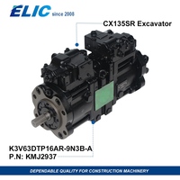 Pompe hydraulique principale Elic pour excavatrice KMJ2937 K3V63DTP K3V63DTP16AR-9N3B-A, remplacement pour Case CX135SR