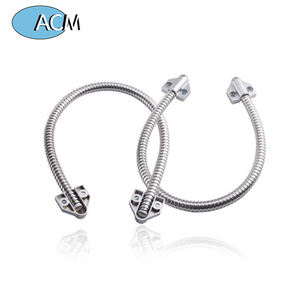 ตัวล็อคไฟฟ้าทำจากอัลลอยด์แม่เหล็กมีความยืดหยุ่นต่อการติดตั้งพื้นผิวมีห่วงป้องกันลวดสายประตู - Product Image 2