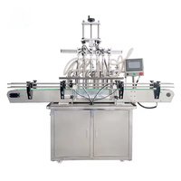 Machine de remplissage automatique/semi-automatique pour bouteilles de boissons, eau pure, soda, jus, huile essentielle, liquides, lait
