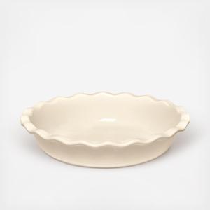 Wave Rim <strong>Ceramic</strong> Porcelain Deep <strong>Pie</strong> <strong>Dish</strong> for Home Hotel Restaurant Kitchen - Product Image 3