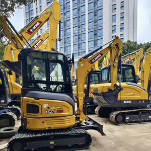 รถขุดขนาดเล็ก XCMG XE27U แบบไม่มีส่วนท้ายยื่นออกมา น้ำหนัก 2.7 ตัน ระบบไฮดรอลิก เหมาะสำหรับงานจัดสวน งานก่อสร้างในพื้นที่แคบในเมือง - Product Image 3