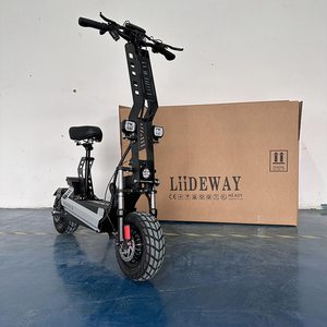 Trottinette électrique à double moteur, roues de 13 pouces, tout-terrain, vitesse maximale, frein à huile hydraulique, trottinette électrique pour adultes - Product Image 5