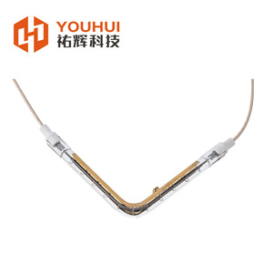 Tubo de Calefacción Infrarrojo en Forma de L Youhui, Equipo de Calefacción Eléctrico de Alta Temperatura por Infrarrojos Lejanos de 150-6000W - Product Image 4
