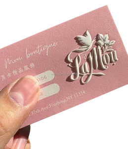 כרטיסי ביקור יוקרתי באיכות גבוהה מותרות תודה עיצוב מובלט דפוס יצירתי קרטון אמנות כרטיס ביקור ייחודי - Product Image 1