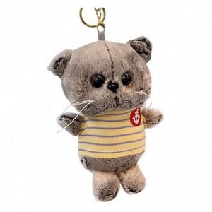 Llavero de Peluche de Animales Rellenos de Algodón PP Suave Premium, Colgante de Muñeco para Moto, Llaveros Unisex para Niños - Product Image 6